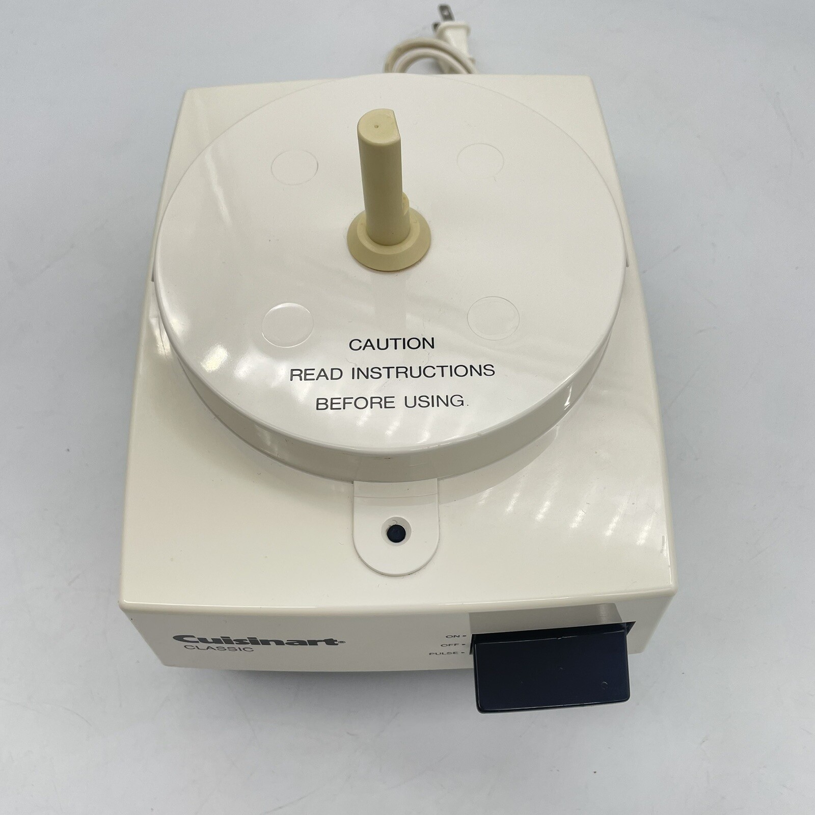 Cuisinart Original Food Processor DLC-10C Base Motor Only Tested Works