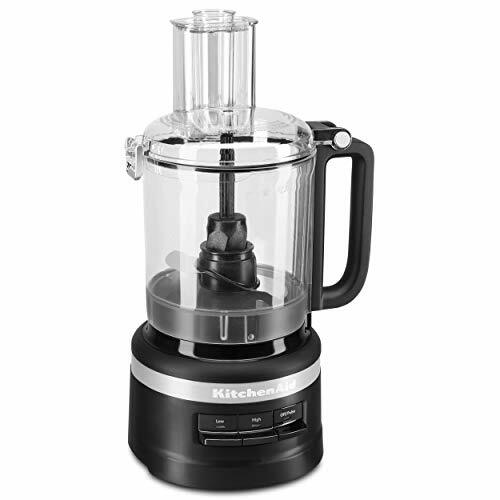 KitchenAid RKFP0918BM Easy Store Food Processor, 9 Cup, Black Matte (Used)