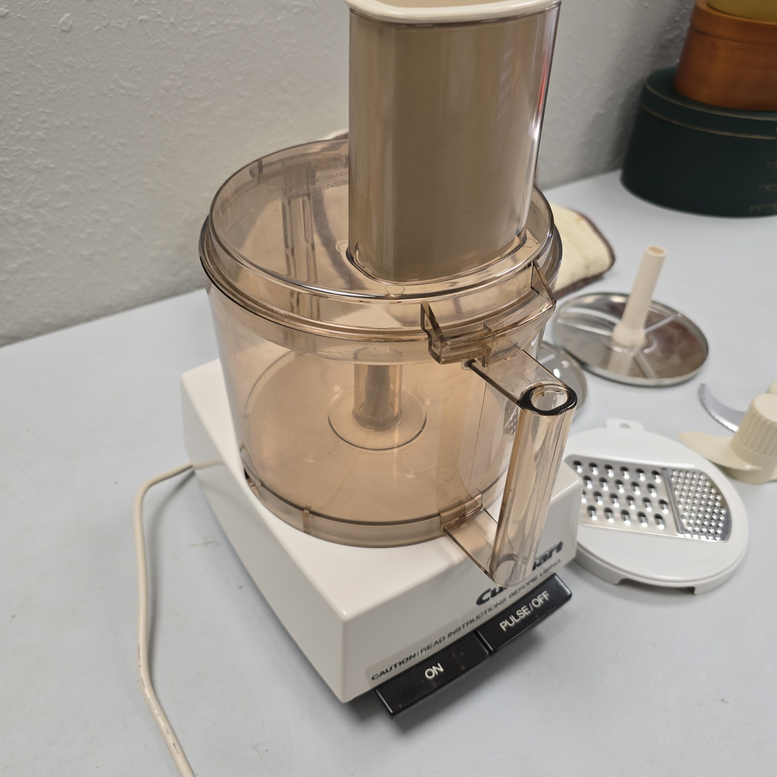 Vintage Cuisinart Food Processor DLC-7 Tested & Works – MUST READ