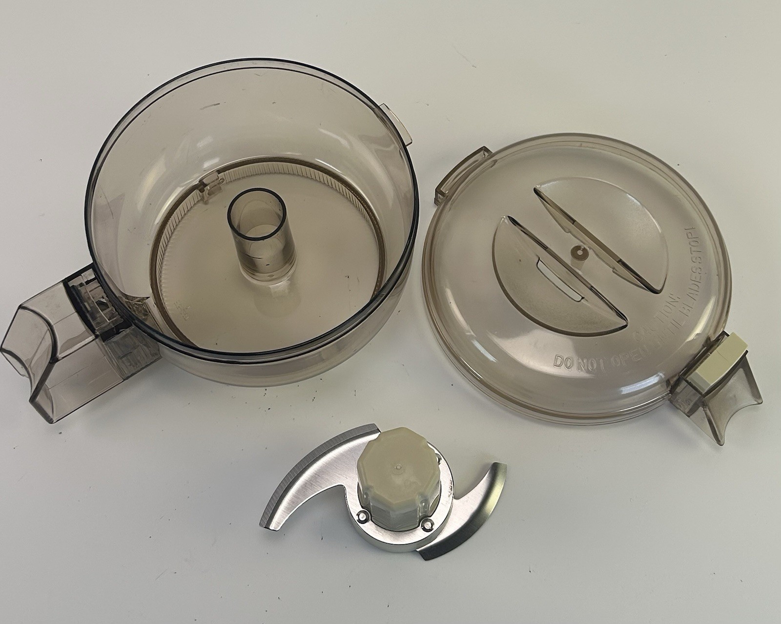 West Bend High Performance Food Processor 6500 OEM Parts – BOWL LID & BLADE ONLY