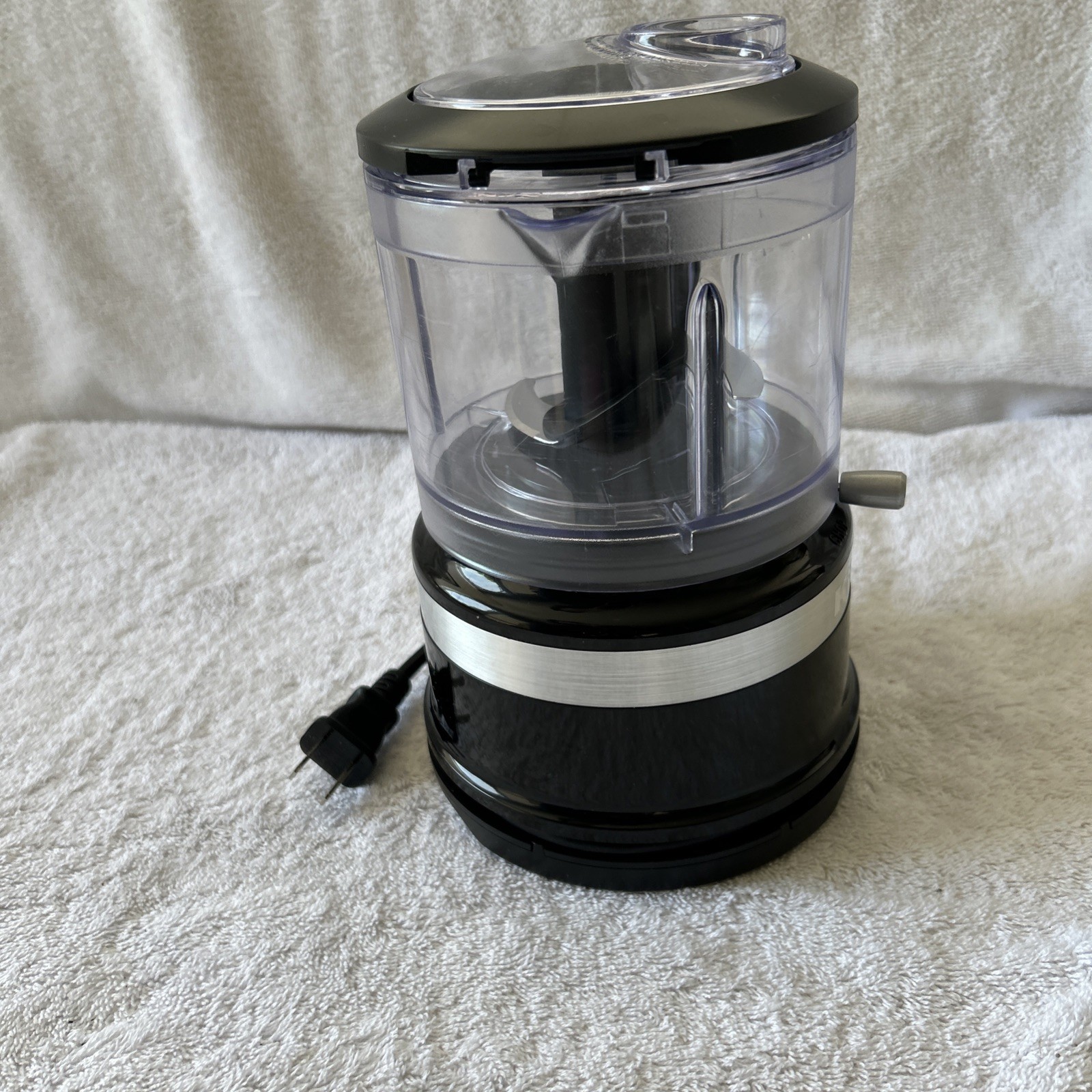 KitchenAid 3.5 Cup Food Chopper Model # KFC3516OB – Onyx Black – Mint Condition