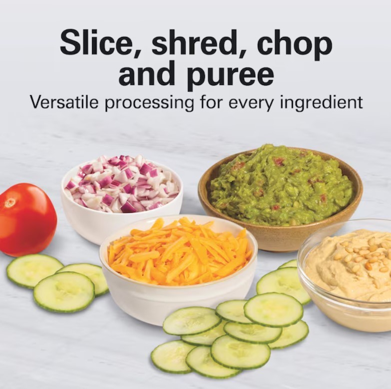 Hamilton Beach 10 Cup Stack & Snap Food Processor 70822FG