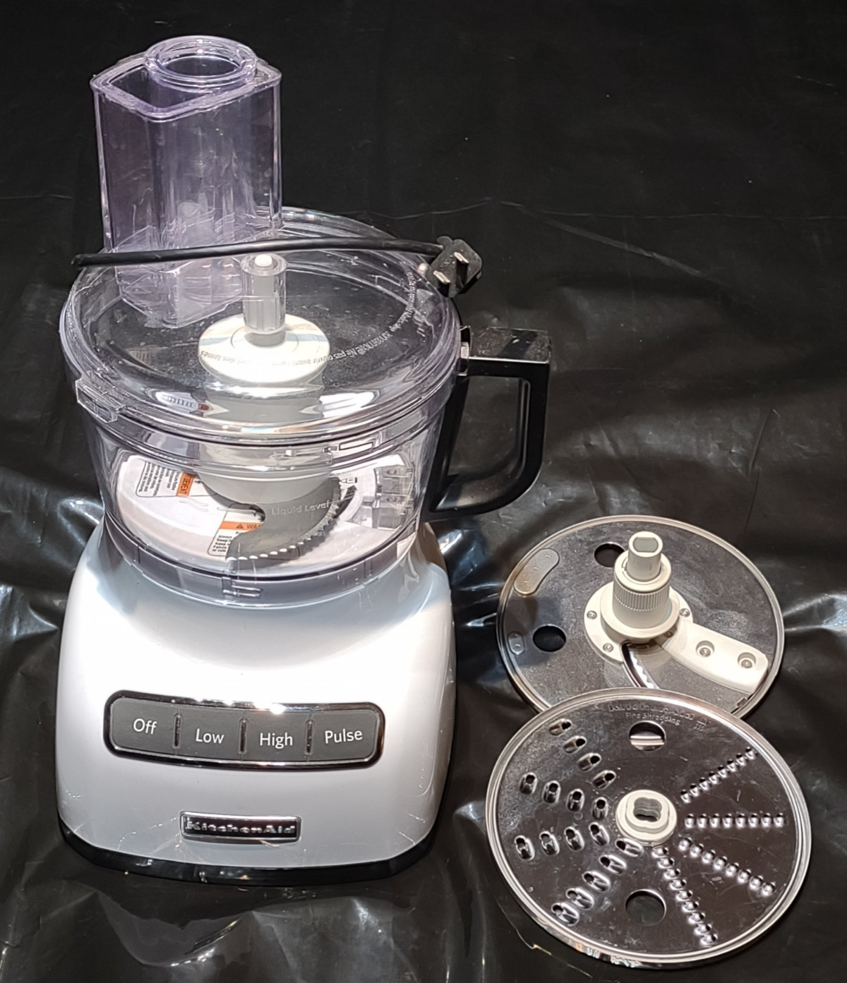 Food Processor KitchenAid KFP0711WH 7 Cup, White Tested working