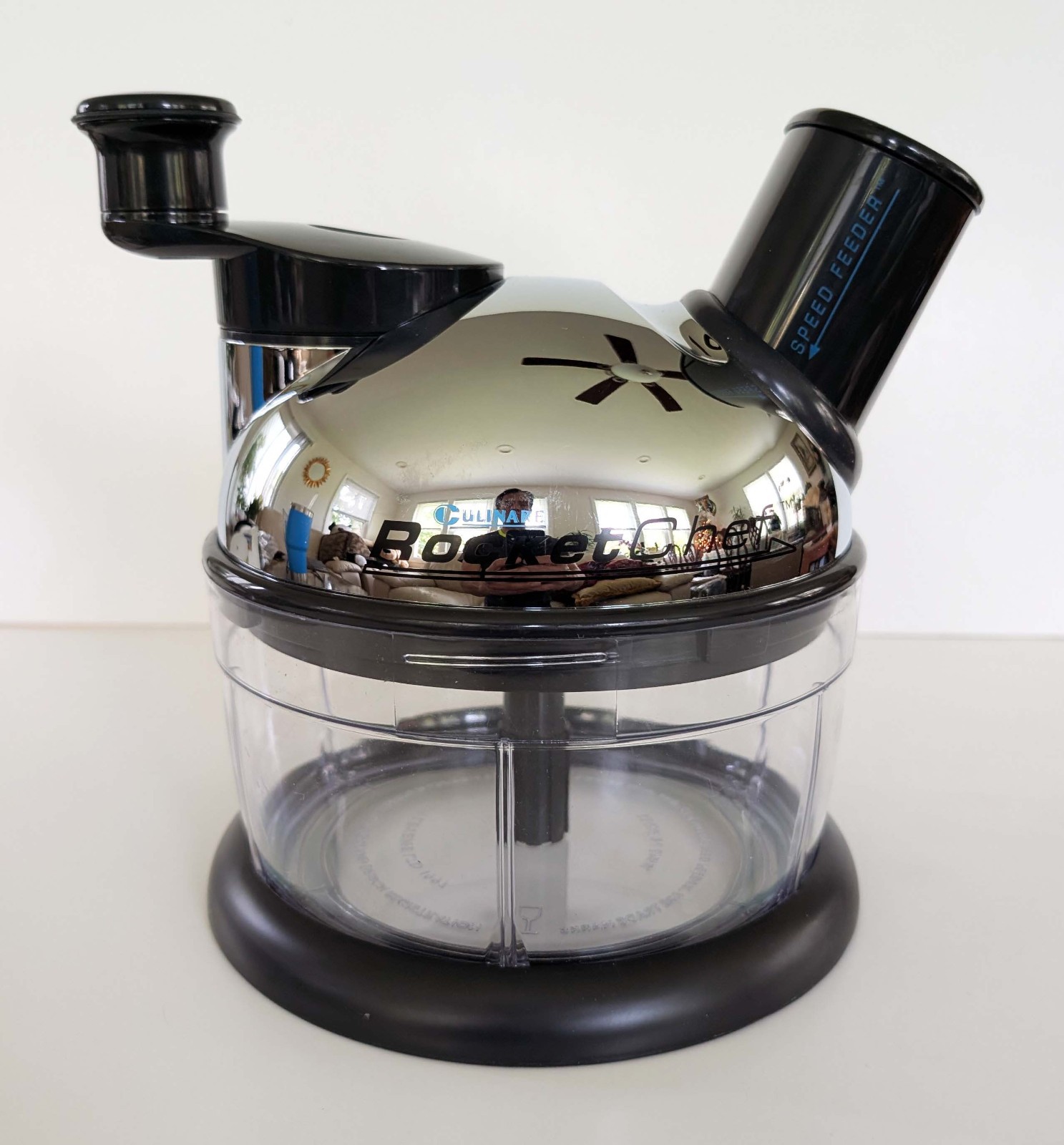 NEW Culinare Rocket Chef Food & Ice Cream Processor Hand Powered Vegetables