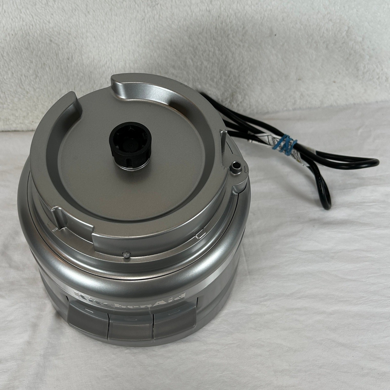 KitchenAid 3.5 Cup Food Processor Mini Chopper Silver Base Only Model KFP0919CU