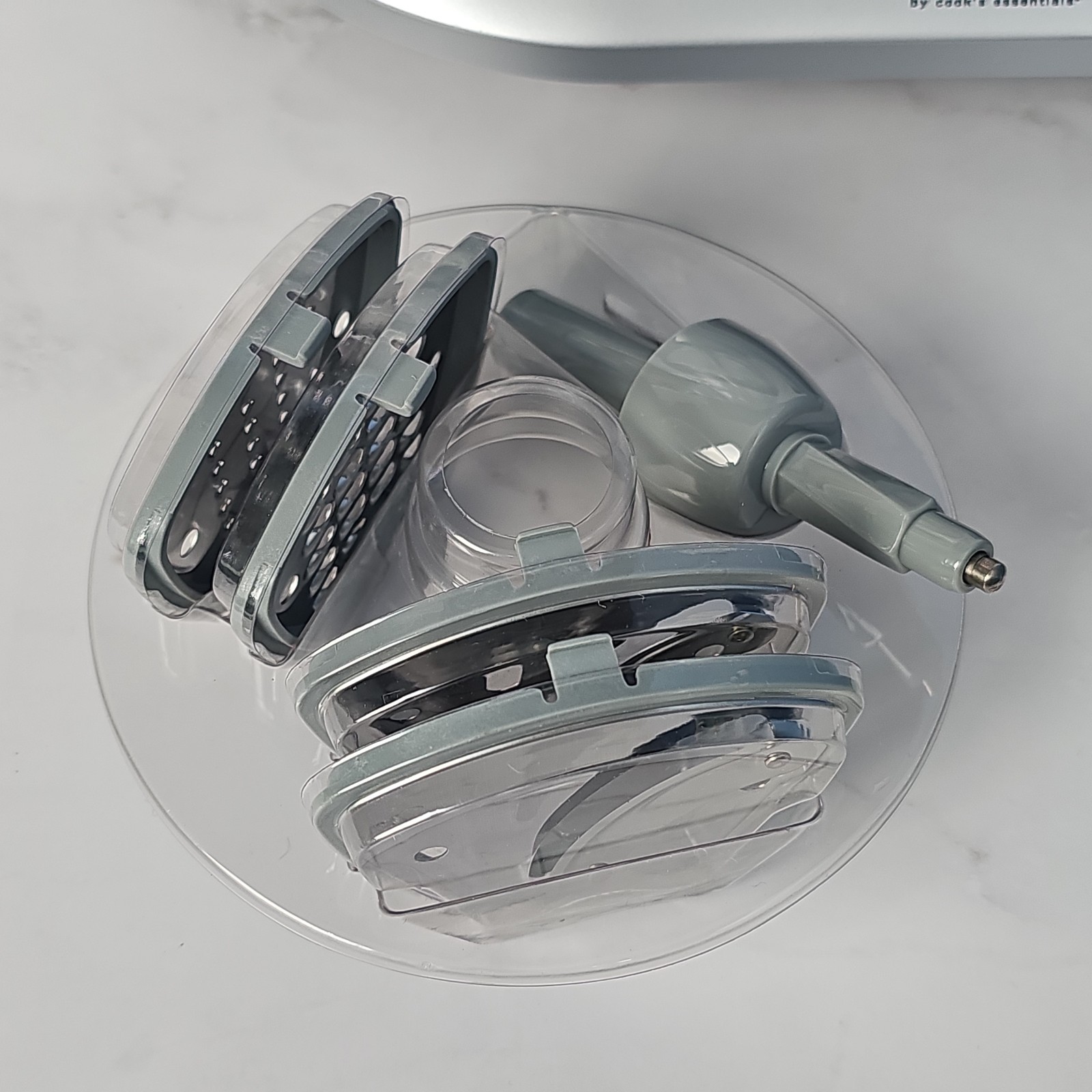 QVC Cook’s Essentials Food Processor Base with Parts Technique Model CETOFP263