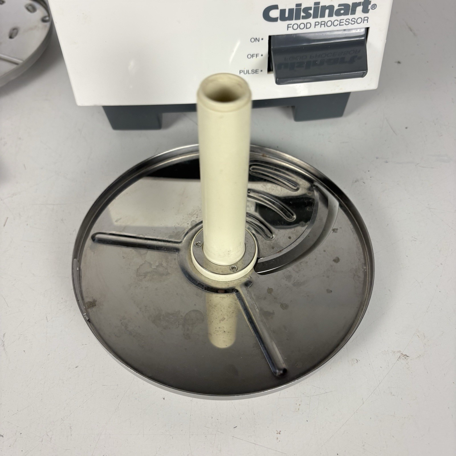 Cuisinart DLC-5 TX Type 25 Food Processor Vintage Bowl Lid 3 Blades