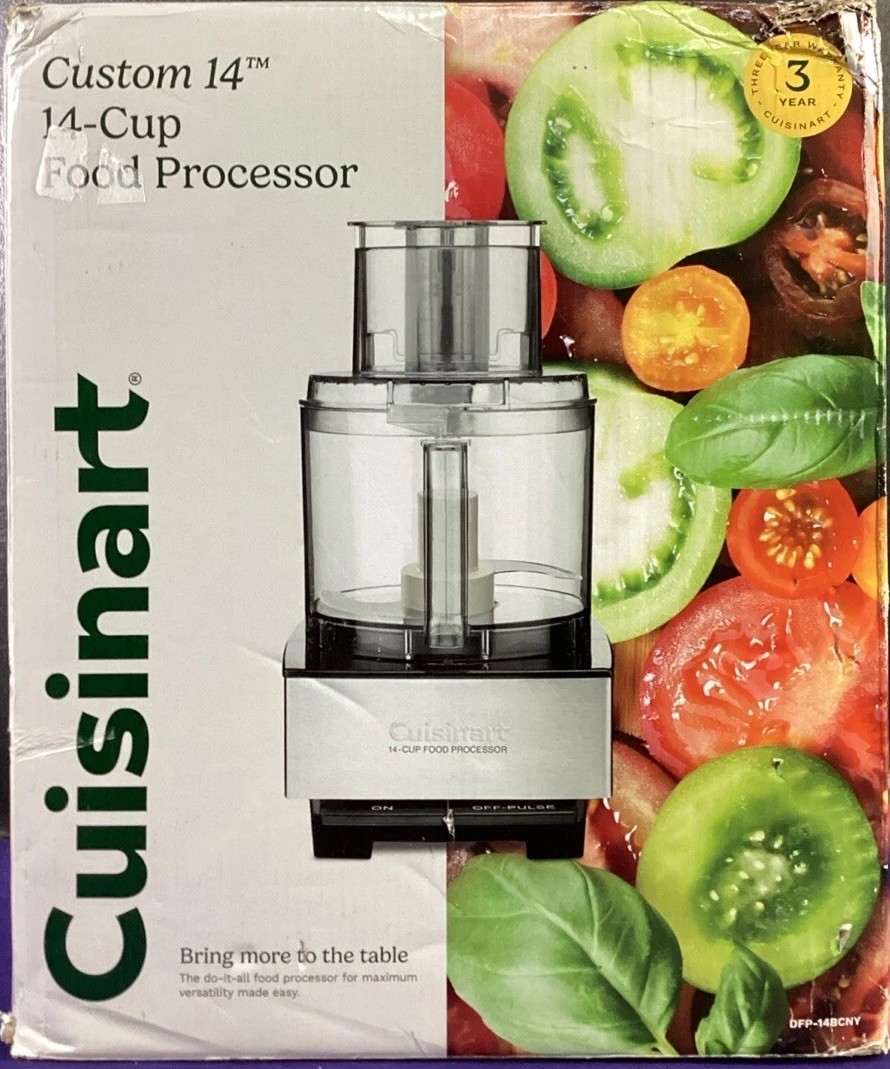 Cuisinart Custom 14 Cup Food Processor 720W DFP-14BCNY NEW