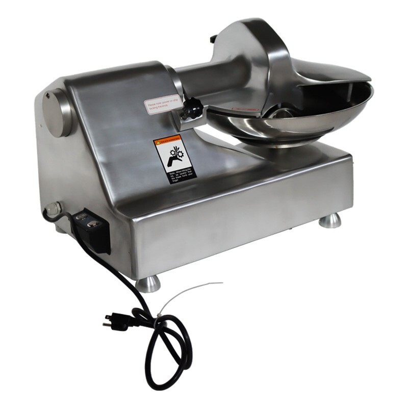 Chopper Food Processor Cutter 15 Bowl 110V 5.5L Auto Meat Veg Shredder Food Cho