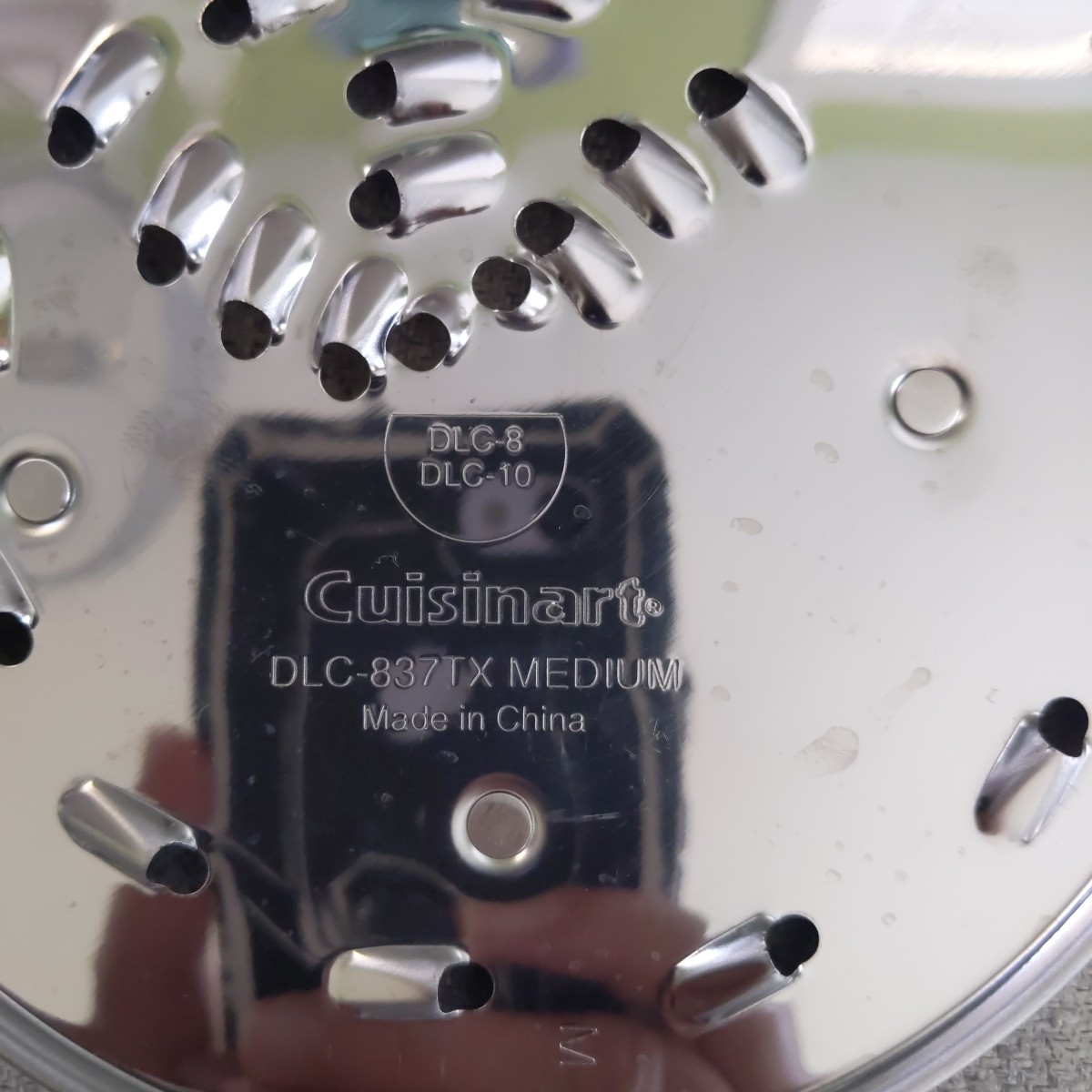 Cuisinart DLC-8 DLC-10 Replacement Parts Blades Slicing Discs Stem Dough Blade