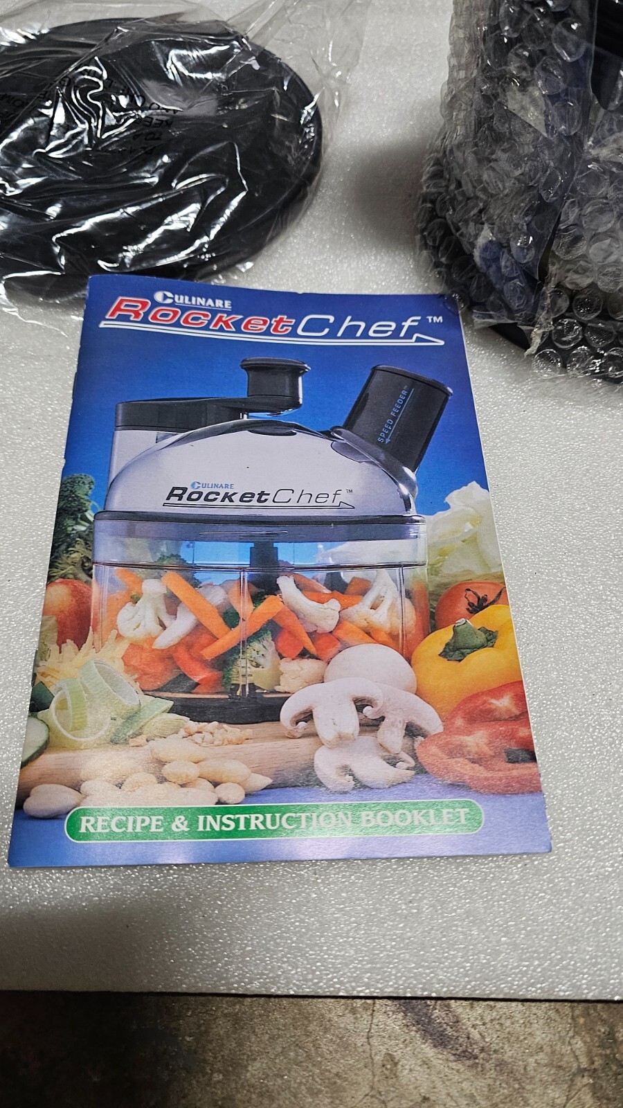 Culinare ROCKET CHEF BDA05056 Grating / Slicing / Chopping / Whipping & More NIB
