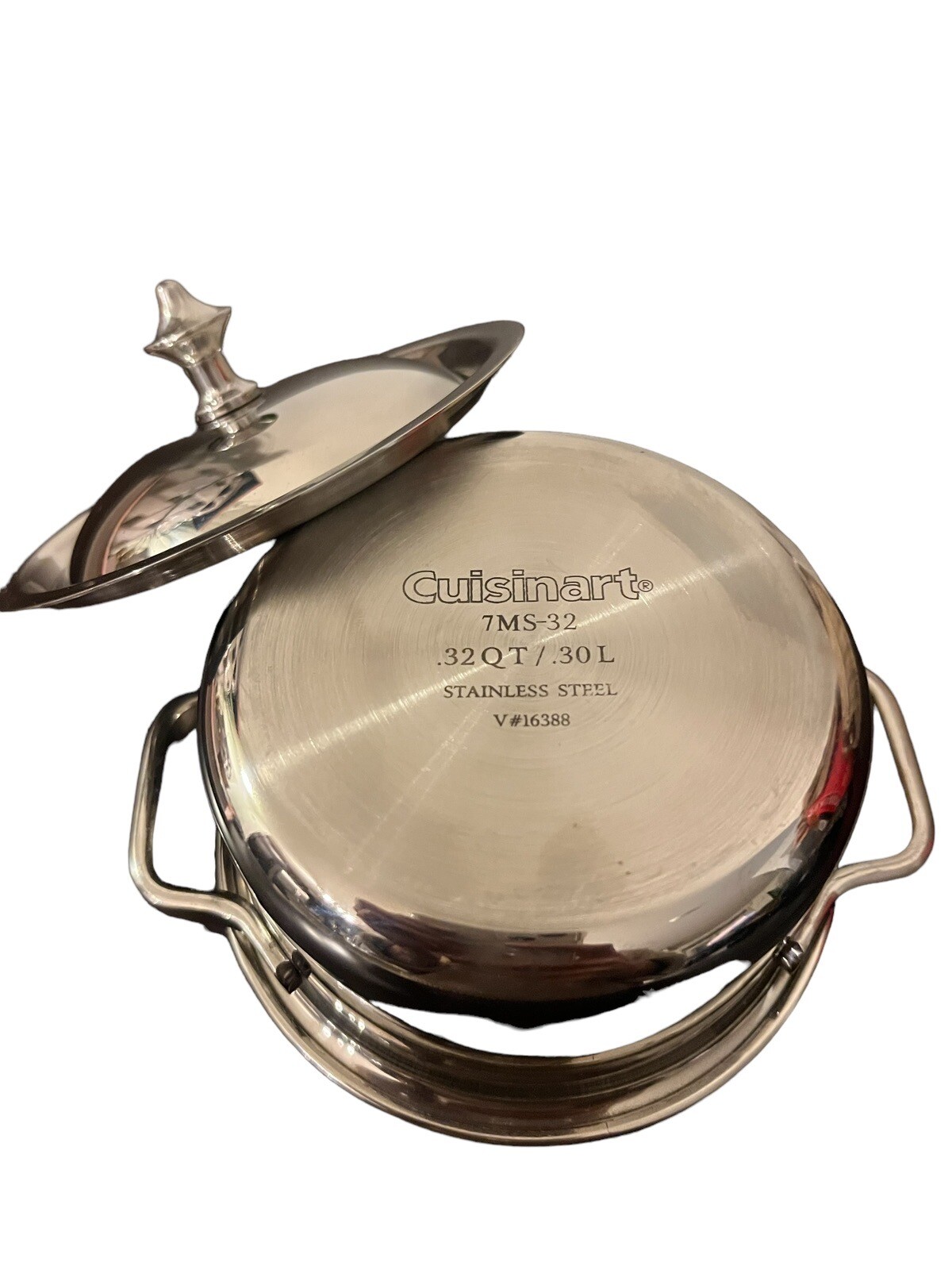Cuisinart Stainless Steel Mini Dutch Oven Server .32 QT/.30L V#16388 7MS2-32