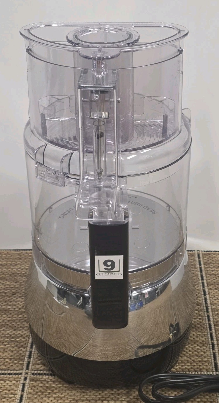 Cuisinart Prep 9 Cup Food Processor Brushed Stainless Finish DLC-2009CHM