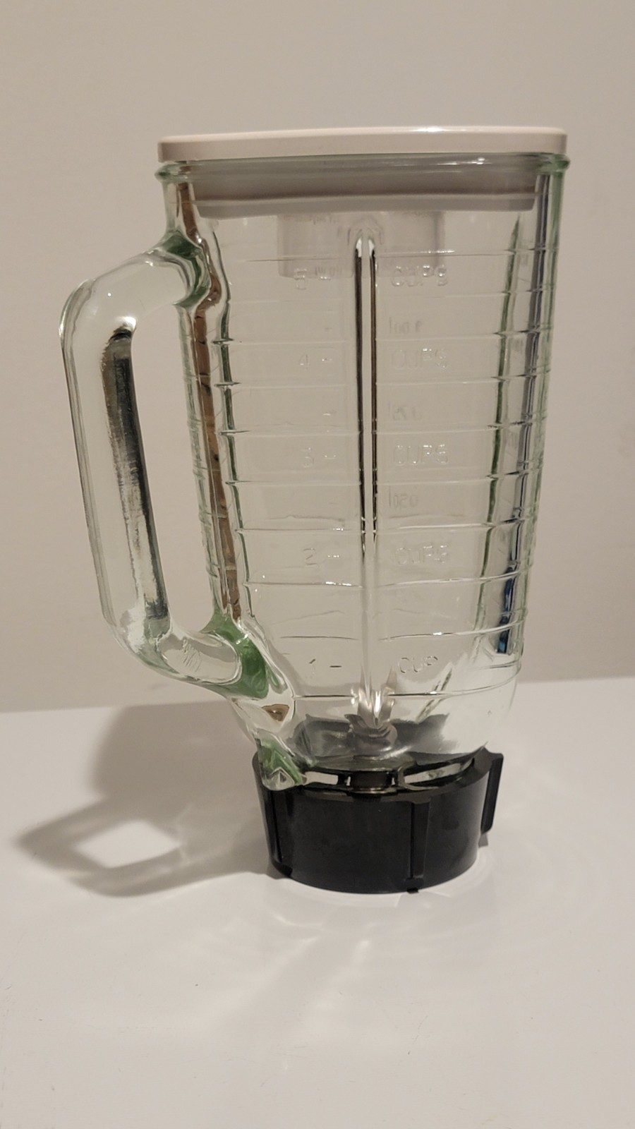 Oster Regency Kitchen Blender Glass Pitcher Jar 5 Cup w/ Blade & Lid Clean