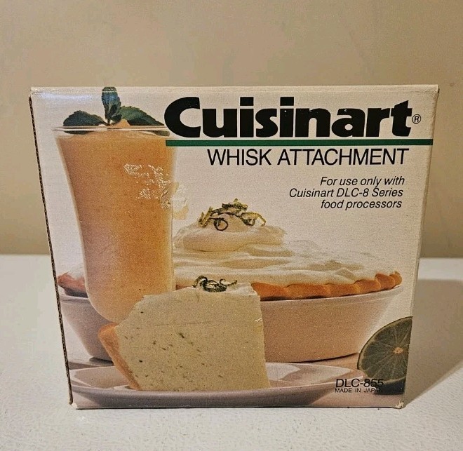 New Cuisinart Whisk Attachment DLC-855 DLC-8 & Custom 11 Series Food Processors