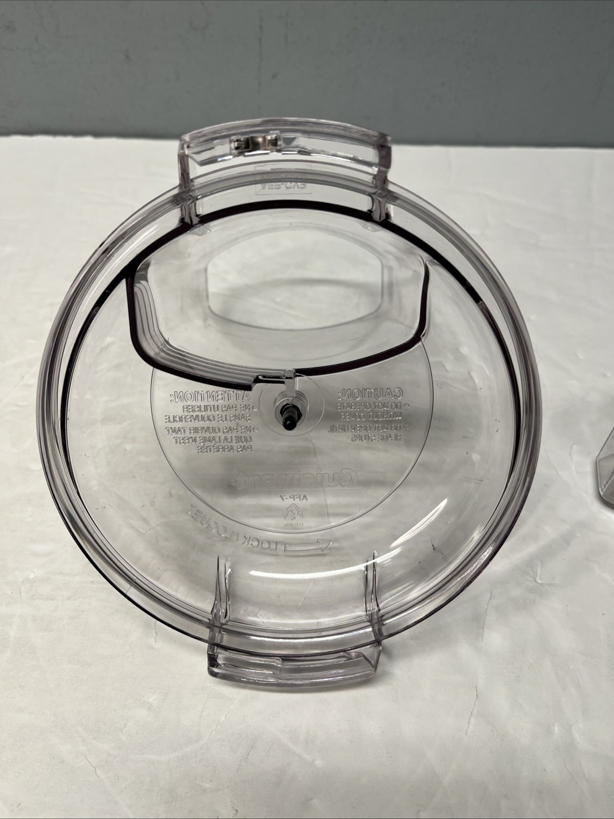 Cuisinart AFP-7 Food Processor Replacement Lid Cover Work Bowl Pusher Blade LNC