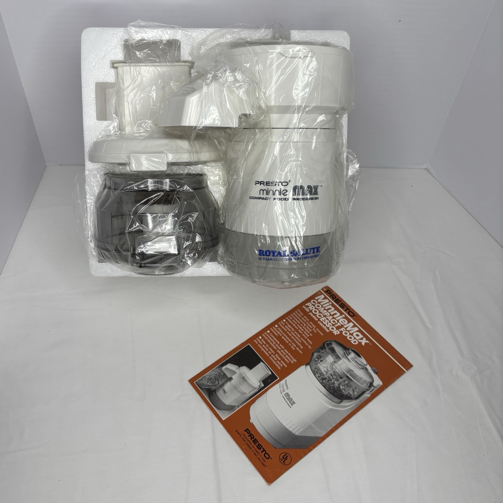 Presto Minnie Max Compact Food Processor Pulse Control 1988 02900 NEW OPEN BOX