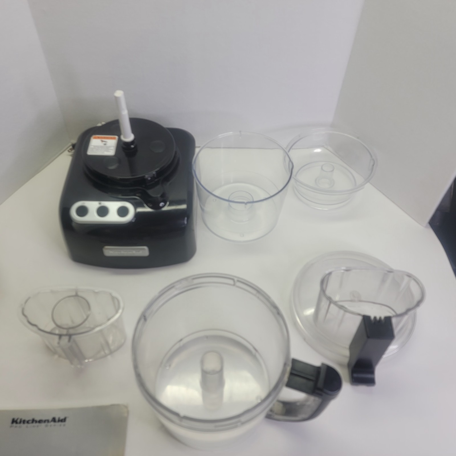 Kitchenaid Pro Line Series Food Processor Model KPFP850OB1 w/ Accessories Black
