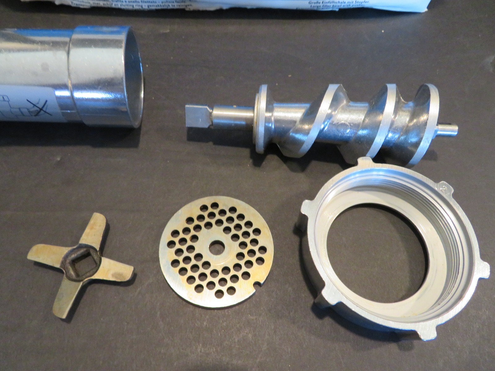 Bosch Mincer Attachment for Bosch Food Processor UM3 – Missing Pusher –