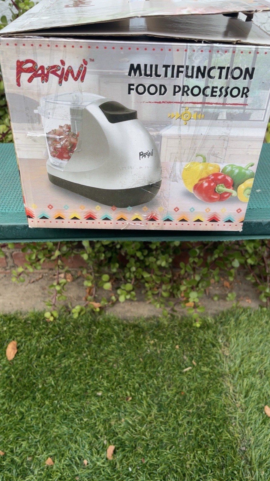 Parini Multi-Function Food Processor/Chopper New Chops Dices Shreds