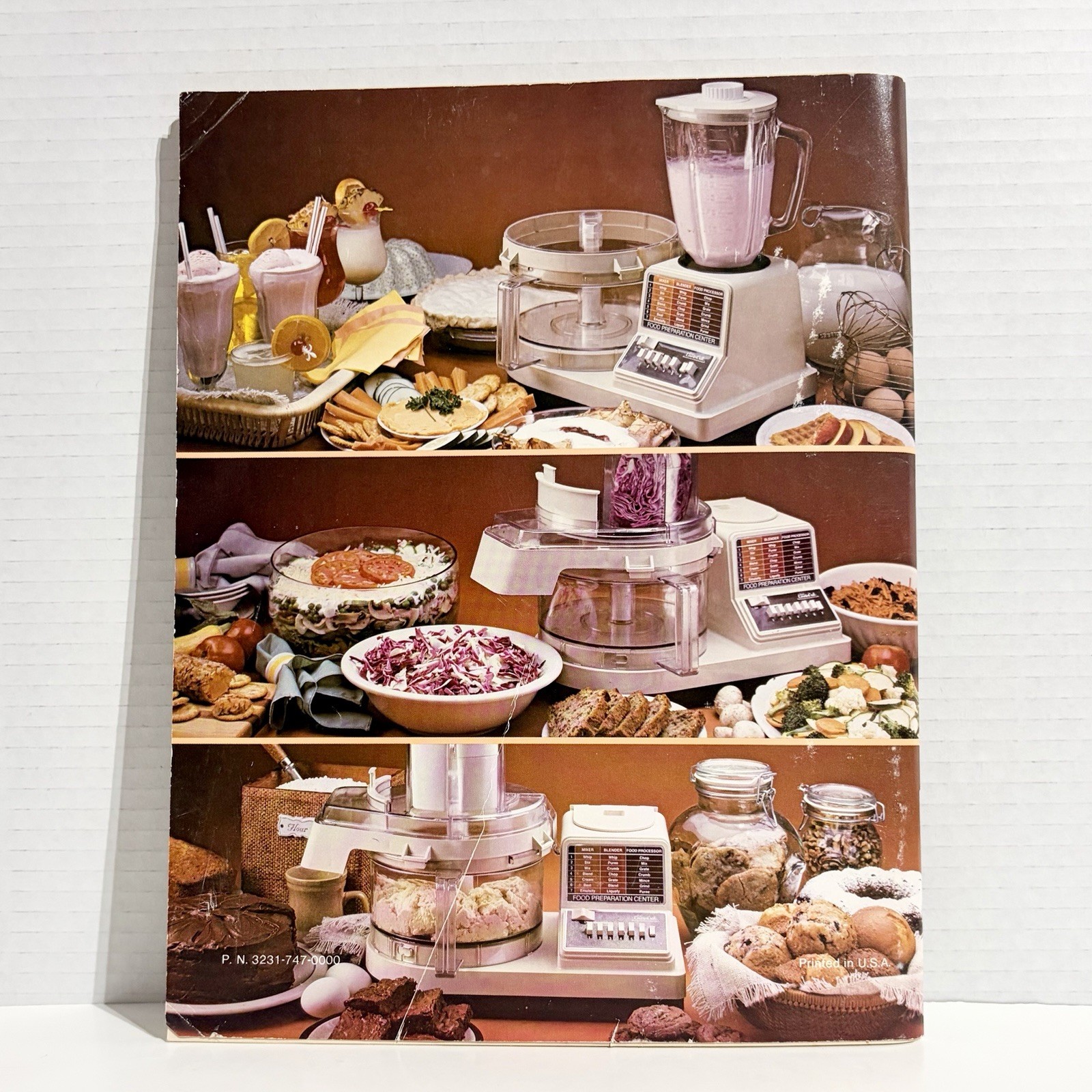 Sears Counter Craft Blender And Food Processor 400 Series Manual Only Vintage
