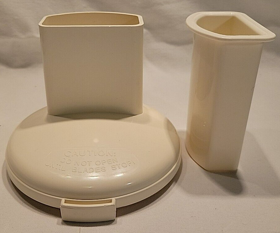 Sunbeam Oskar Food Processor 14081/14181 Replacement Chute Lid and Pusher Only