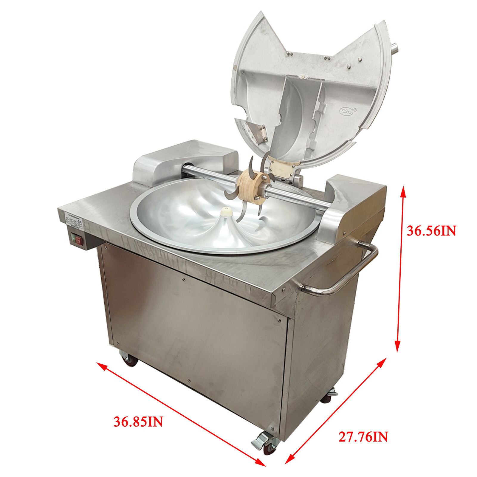 Electric Meat Vegetable Fruit Food Chopper 24L Commercial Prep Food Processor