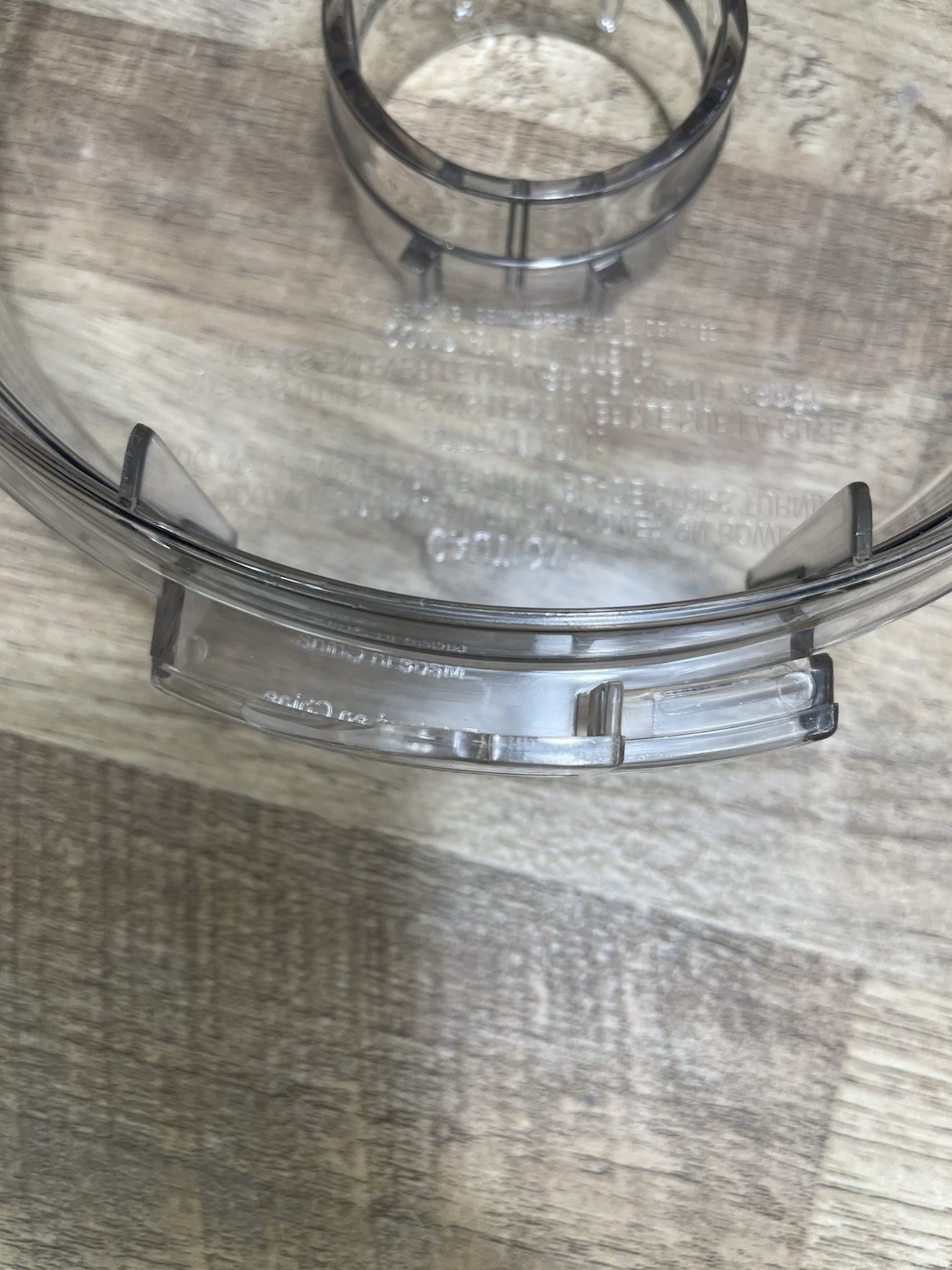 Cuisinart Food Processor 8 Series Replacement Flat Lid DLC-806GTX Lid No Cap OEM