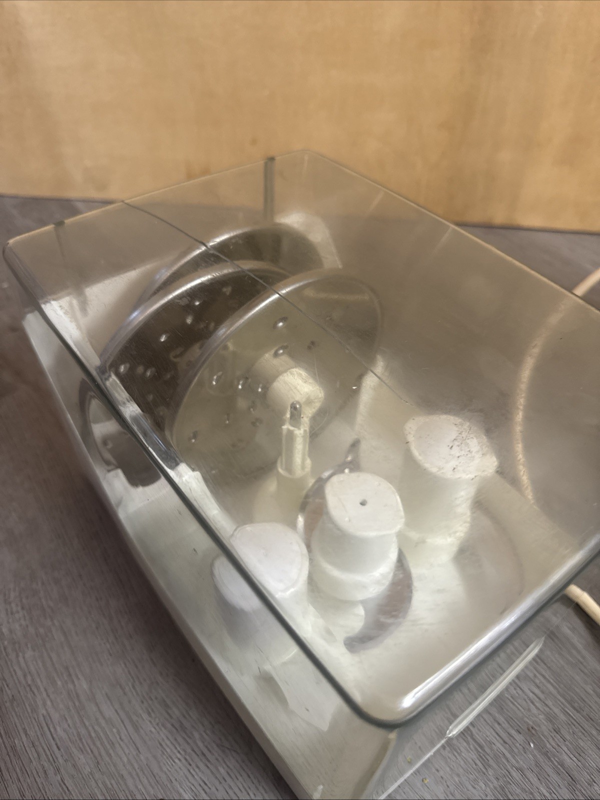 KitchenAid Ultra Power Food Processor 11 Cup KFP600WH W/Attachments Case, Works