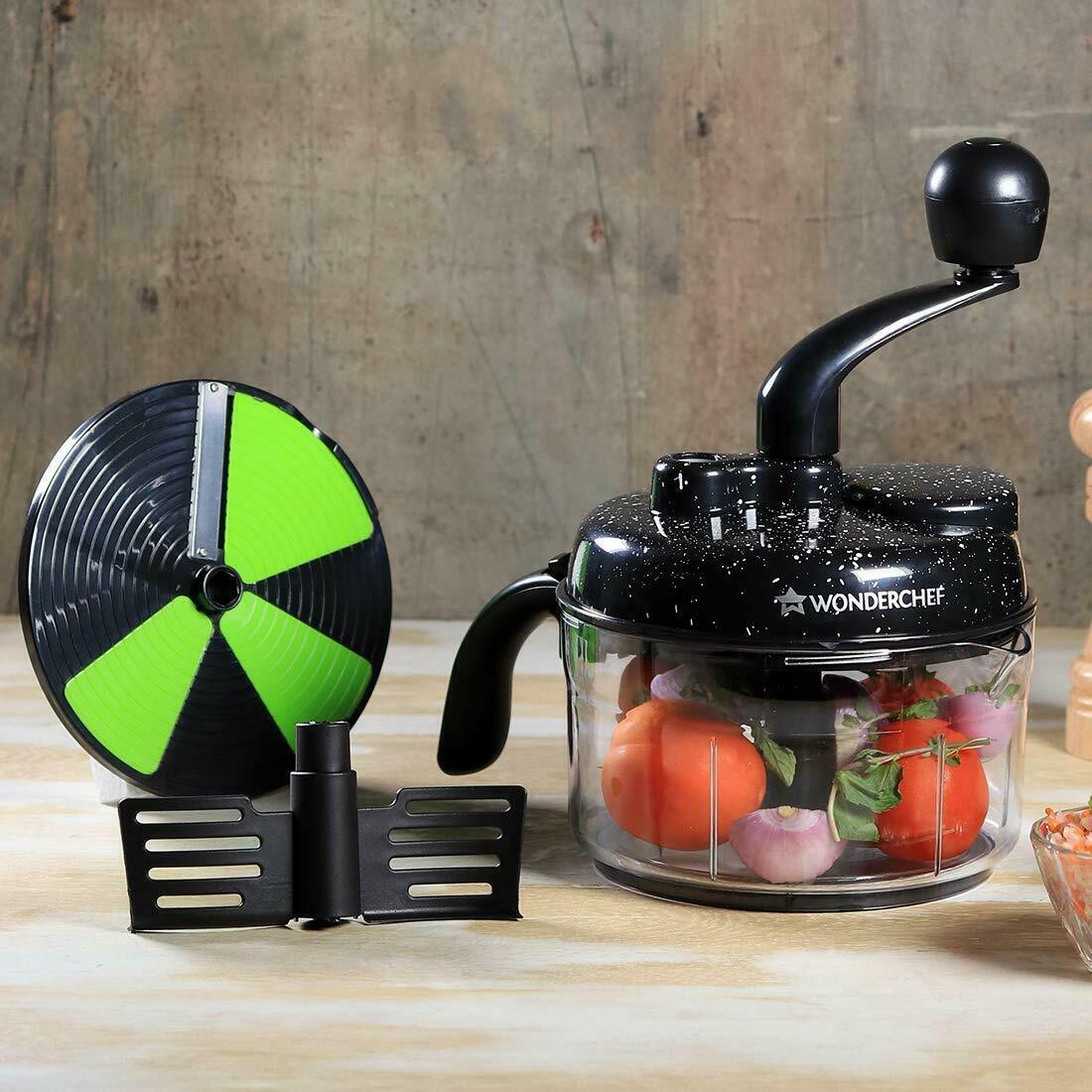 Wonderchef 6 In 1 Turbo Dual Speed Food Processor With Non-Slip & Durable Body