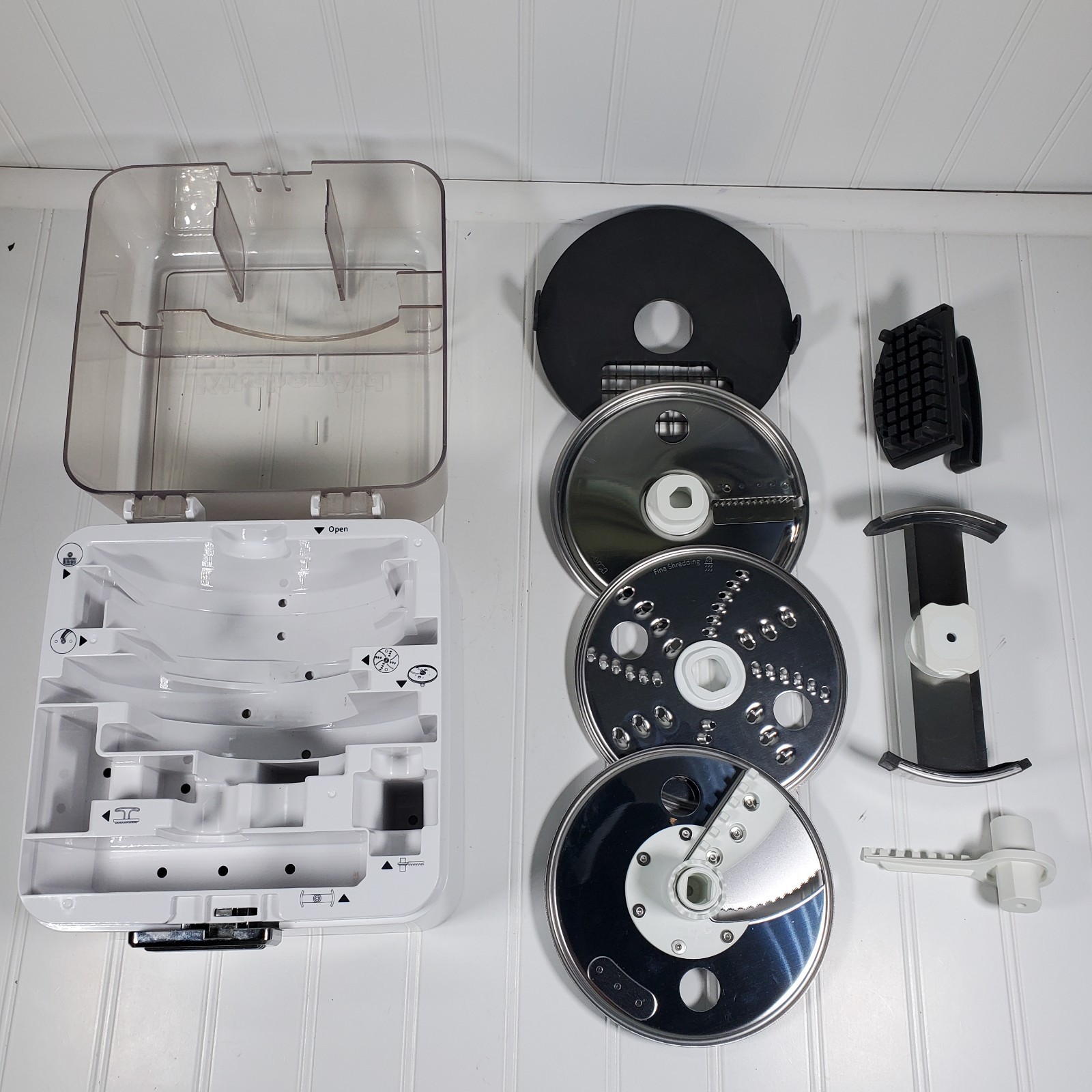 KitchenAid Food Processor Attachments Blades Replacement Storage Case 526840