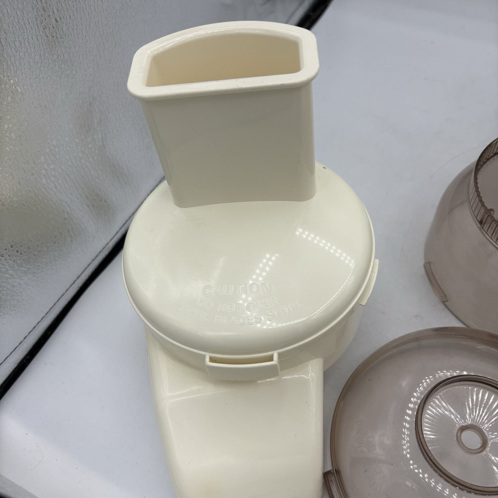 Vintage Sunbeam Food Processor Oskar 14081 Chop Shred France w Accessories
