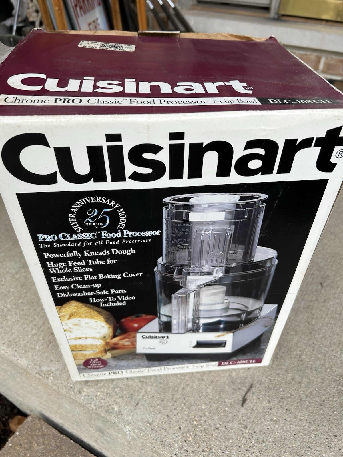Cuisinart Pro Classic 7 Cup Food Processor DLC-10SCH New