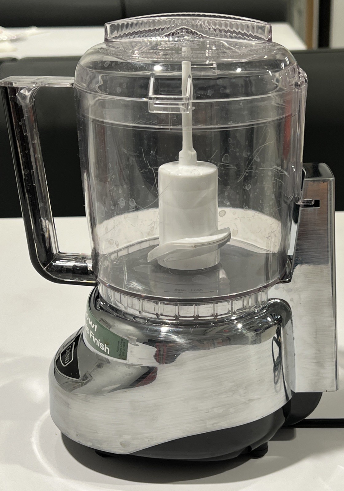 Cuisinart DLC-4CHB 1.70ft Mini-Prep Plus 4-Cup Food Processor Chrome Tested EUC