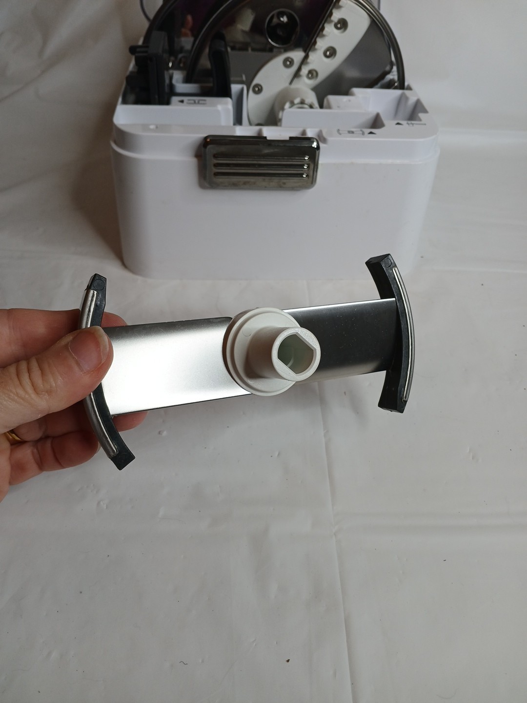 KitchenAid Food Processor Attachment For Stand Mixer w/Accessories Case KSM2FPA