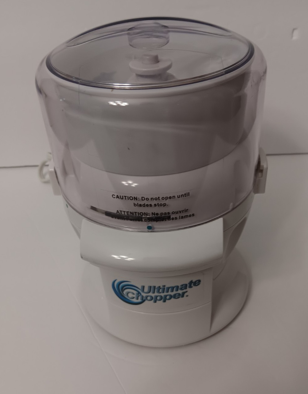 Ultimate Chopper CH-1-600W White Food Processor 600 Watts – Works Great!
