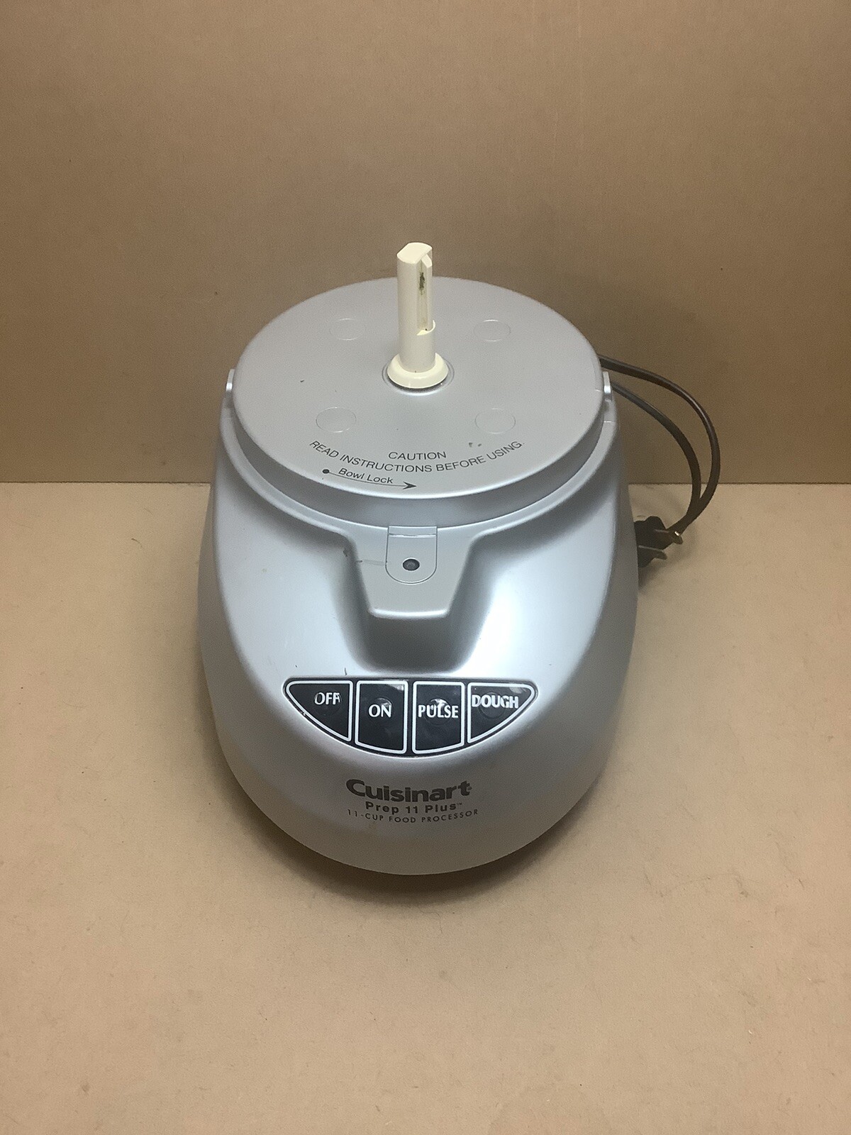 Cuisinart Custom Prep 11 Plus Food Processor Motor Base Only DLC-2011BCN Silver