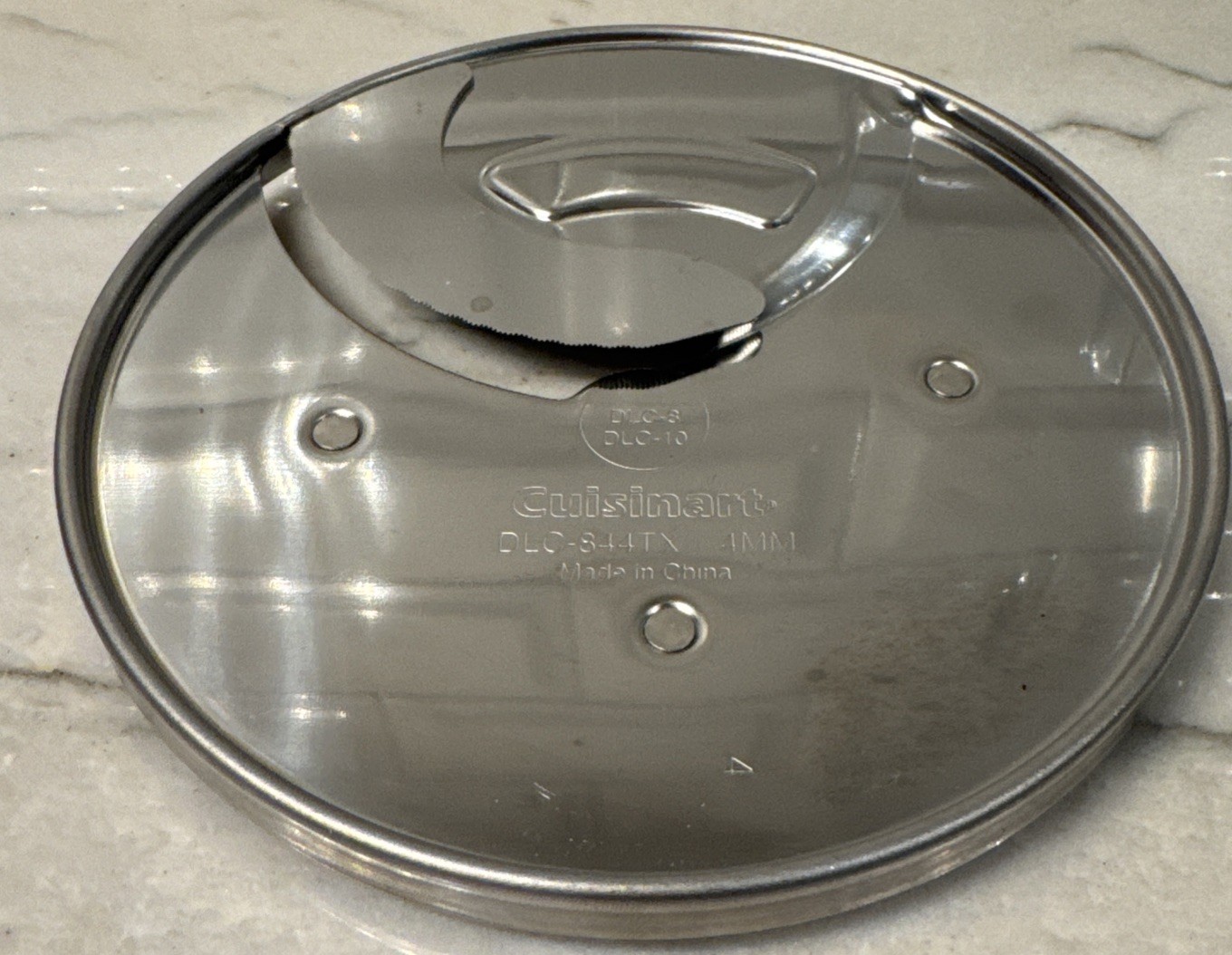 CUISINART DELUXE 11 Food Processor SLICING DISC replacement part DLC-844tx