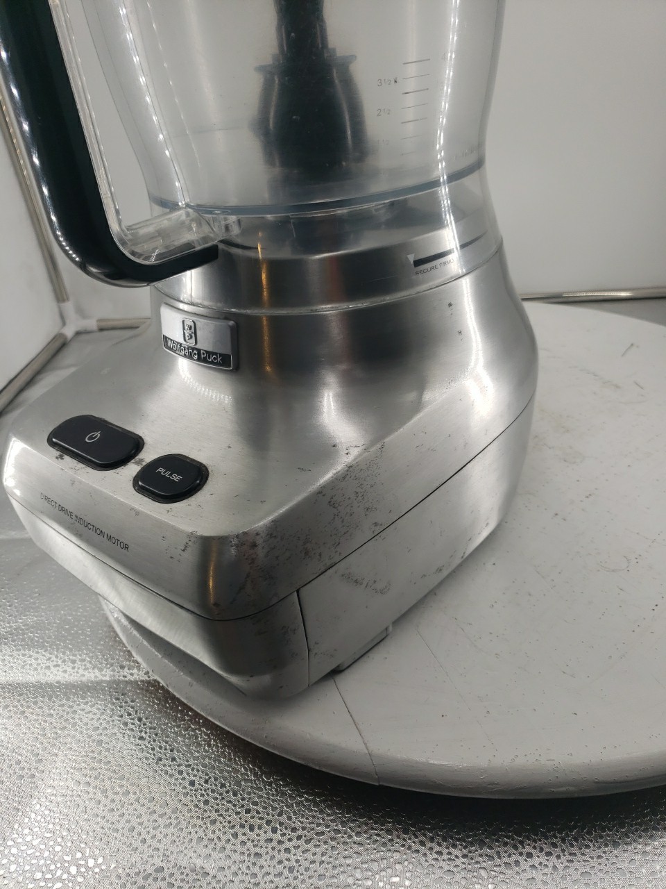 Wolfgang Puck Food Processor Model 900W Induction Motor Base, Etc