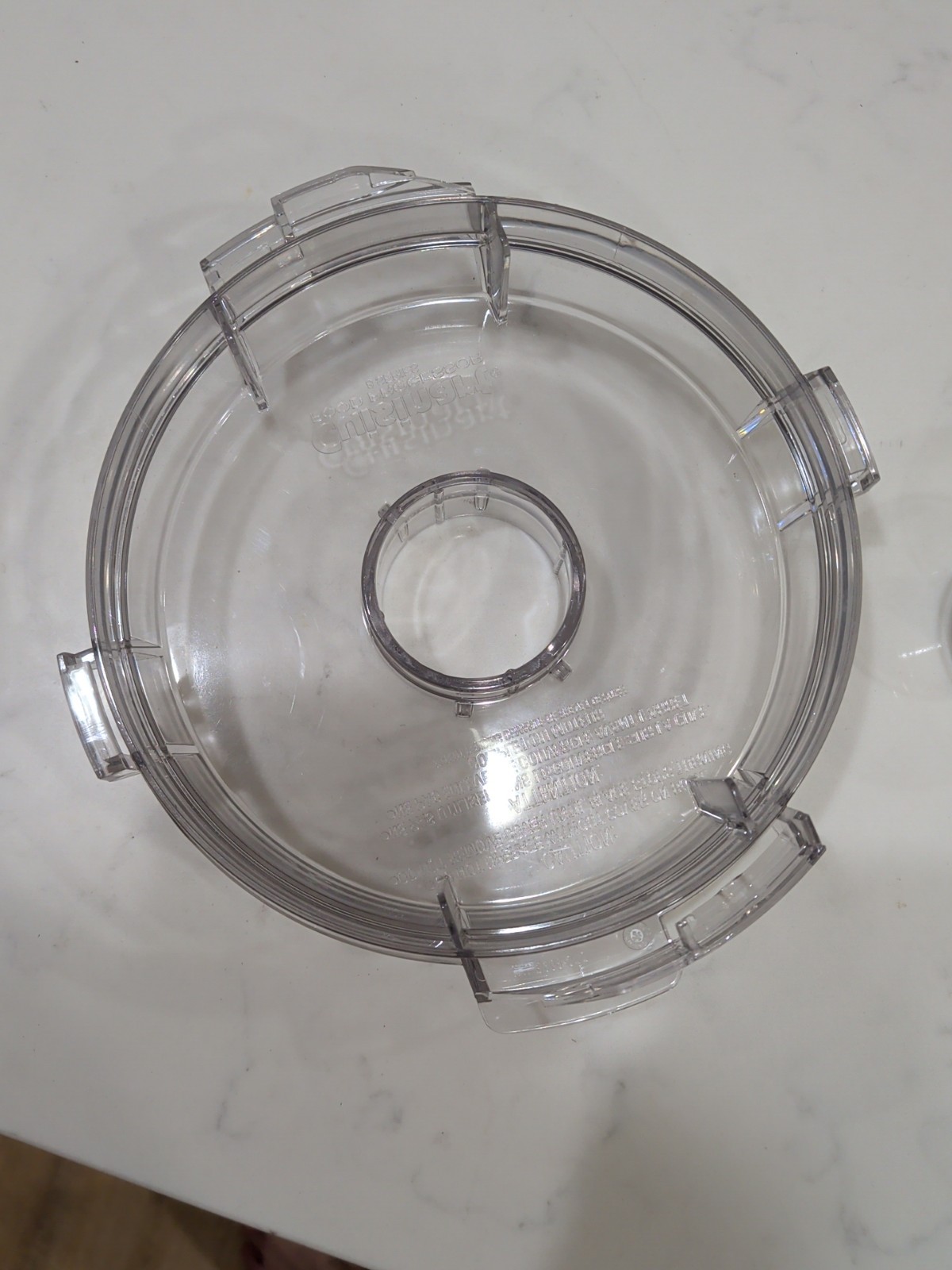Cuisinart Pro Custom 11 Food Processor DLC-8 Flat Lid w/Center Cap DLC-806GTXT