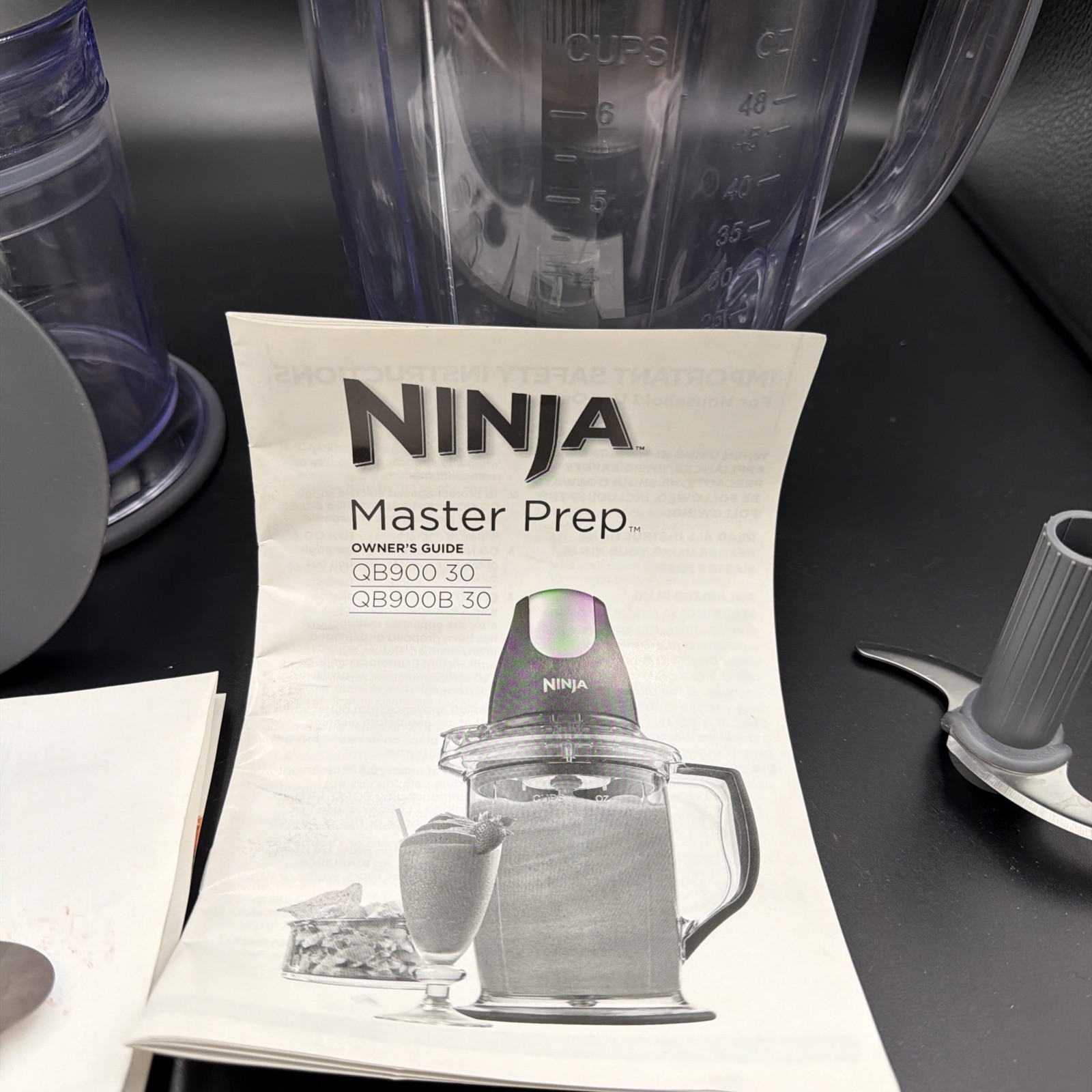 Ninja Master Prep Blender Food Processor 48oz. QB900B 400W. Excellent Condition!