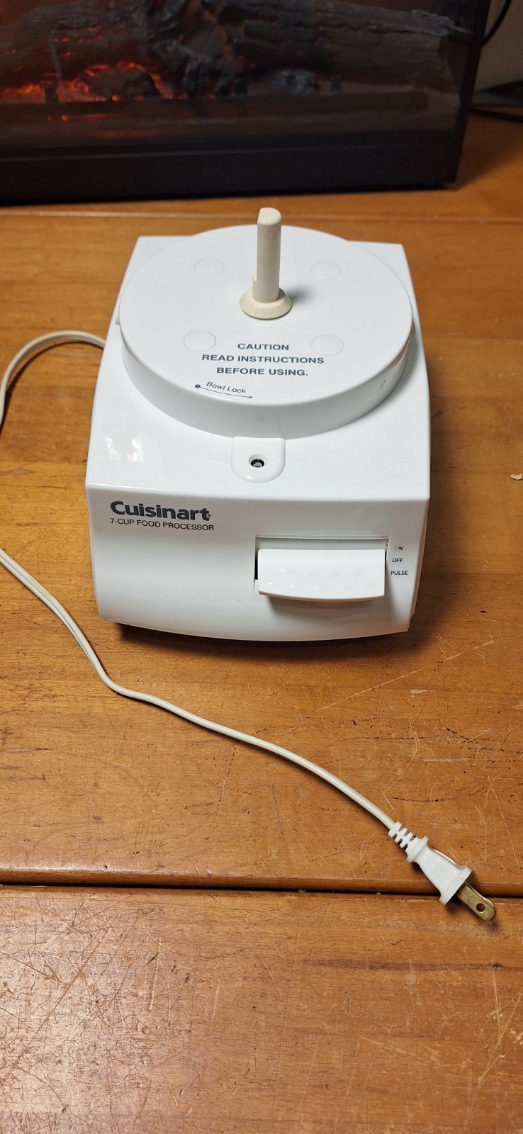 Cuisinart Pro Classic 7-Cup Food Processor Model KFP-7TM TX Base WORKS
