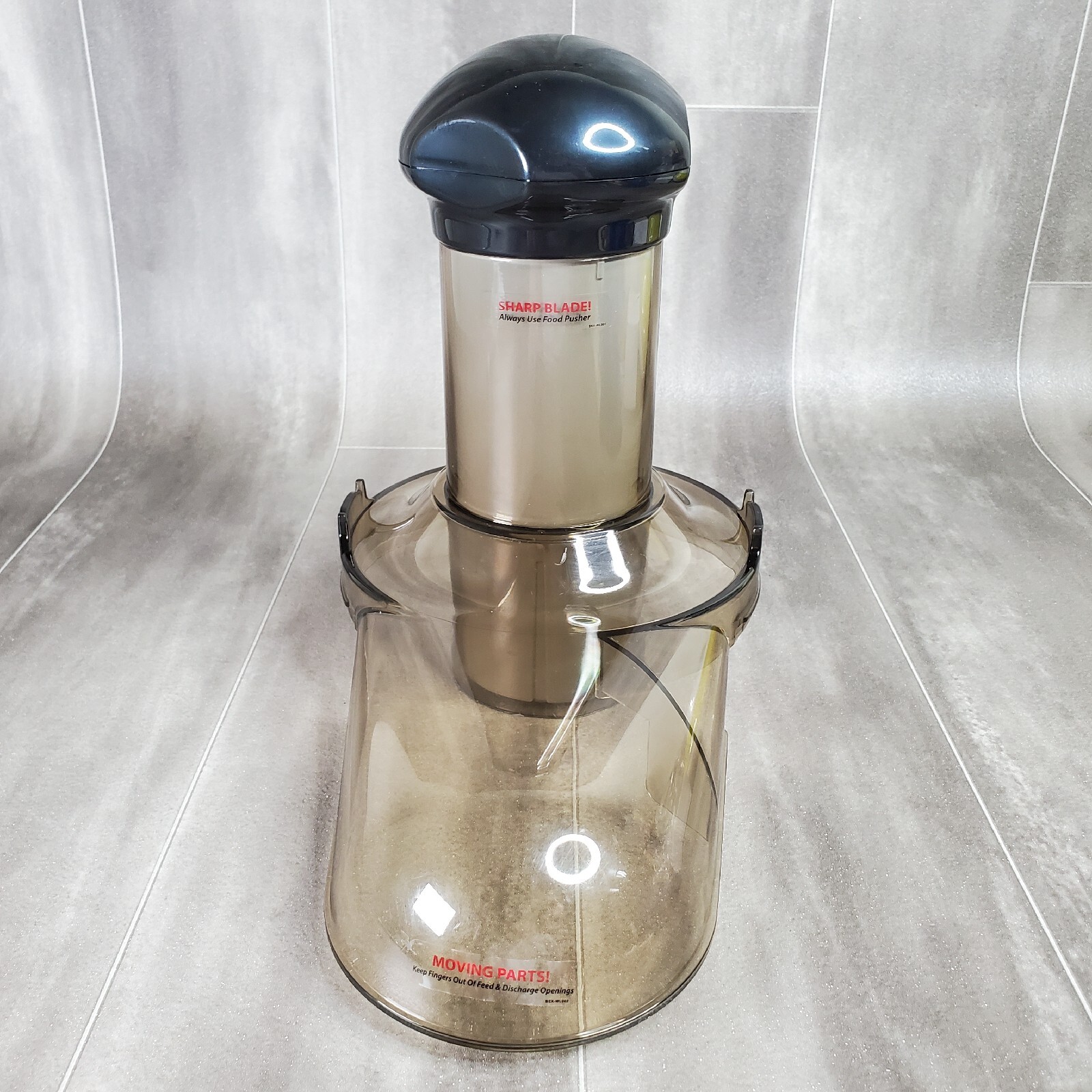 Bullet Express Trio BE-110 Juicer Replacement PART Juicer Cover & Pusher