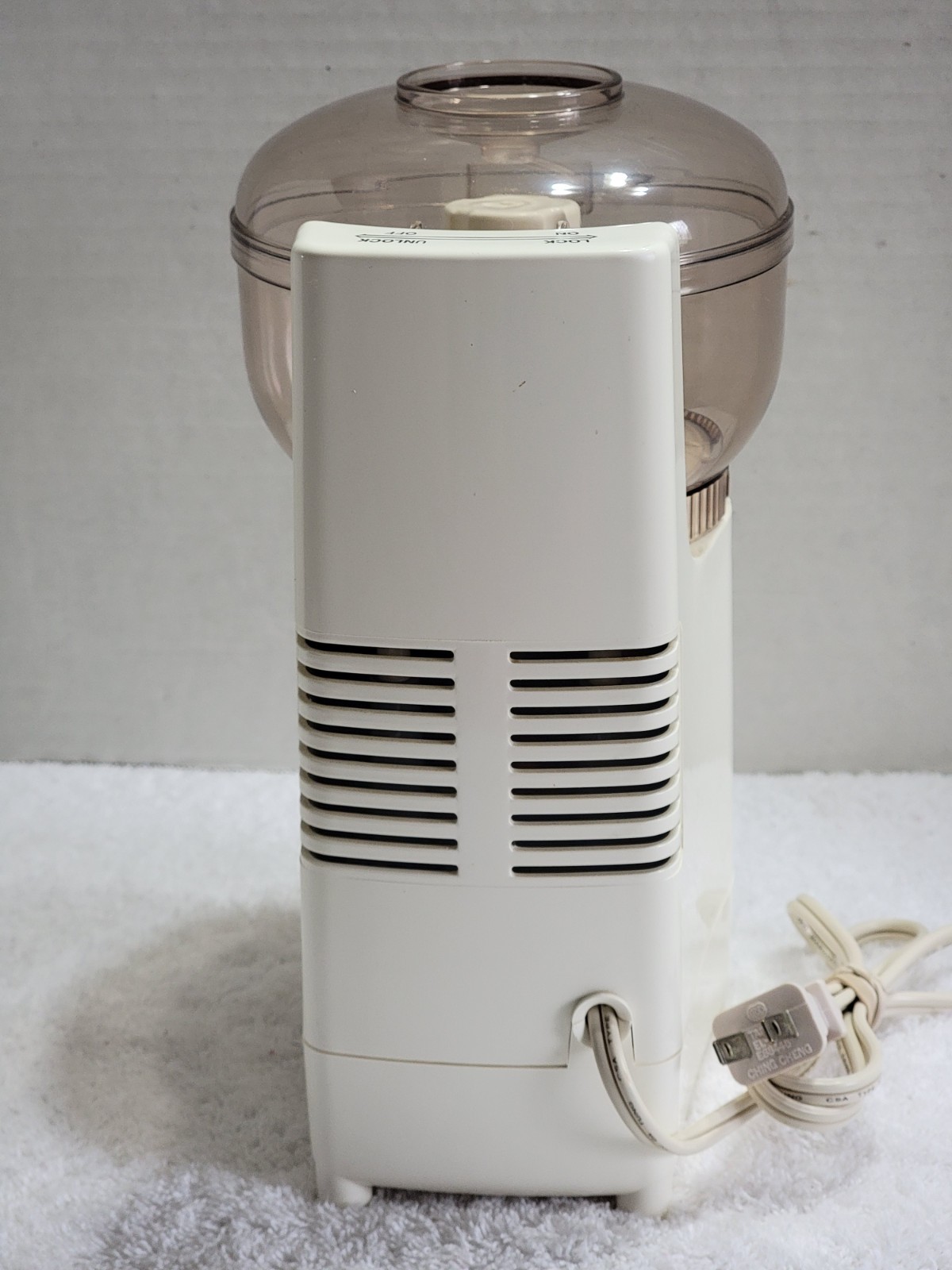Sunbeam Oskar #14081 Food Processor Chopper Beige Made In France 500 Watts EUC