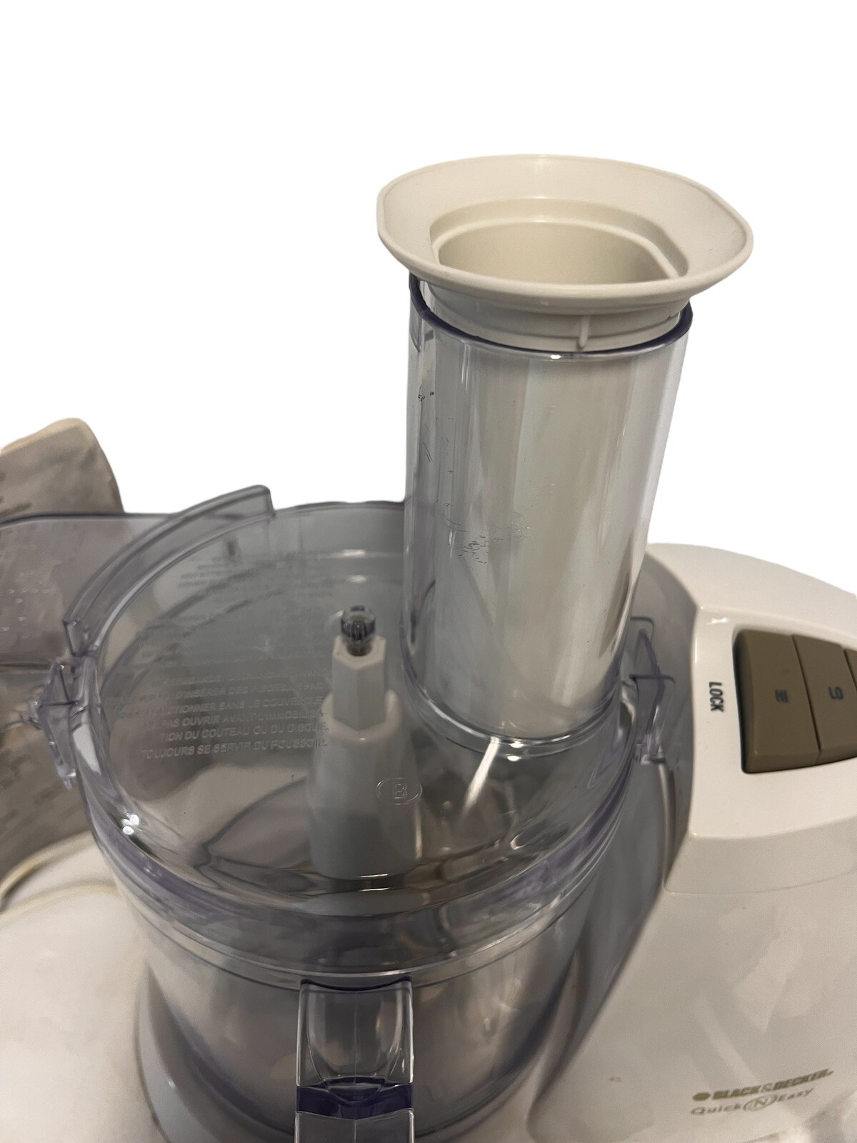 Black & Decker FP1445 Quick ‘N Easy Plus 8-Cup Food Processor ￼OB Never Used
