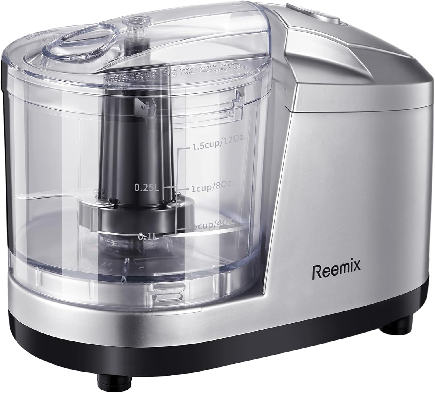 1.5-Cup One-Touch Electric Food Chopper 100W Mini Food Processor Meat Grinder