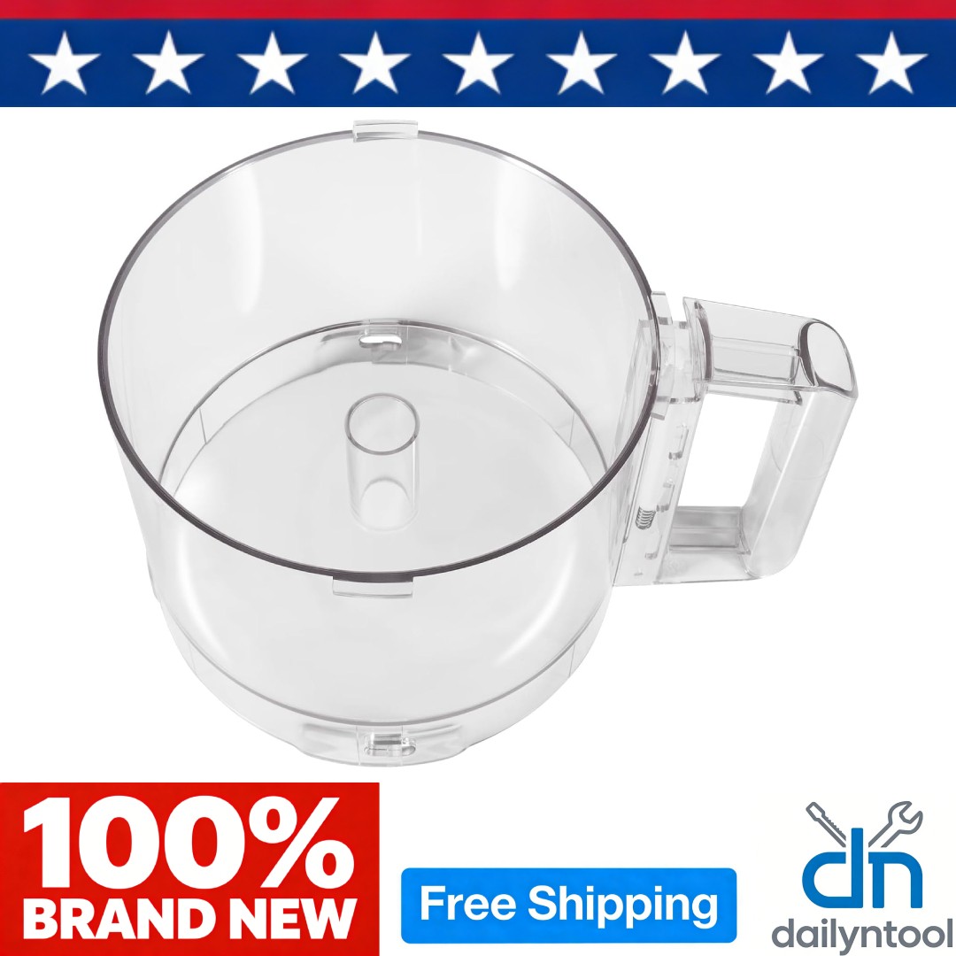 For 112203 Food Processor 3Qt Clear Cutter Bowl Fits R2B R2N Series Models