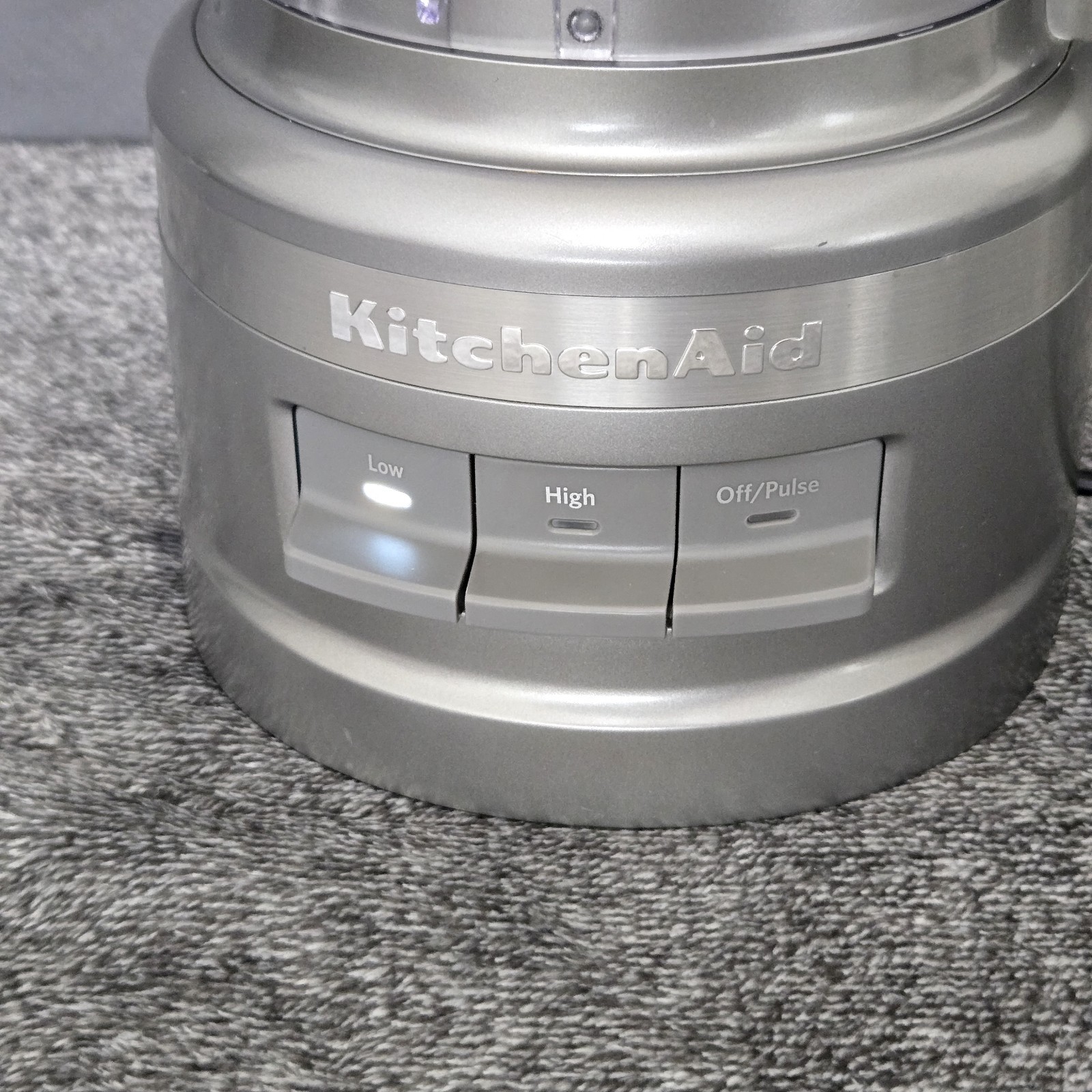 KitchenAid KFP0919CU 9 Cup Food Processor Contour Silver Motor Base Only – Works