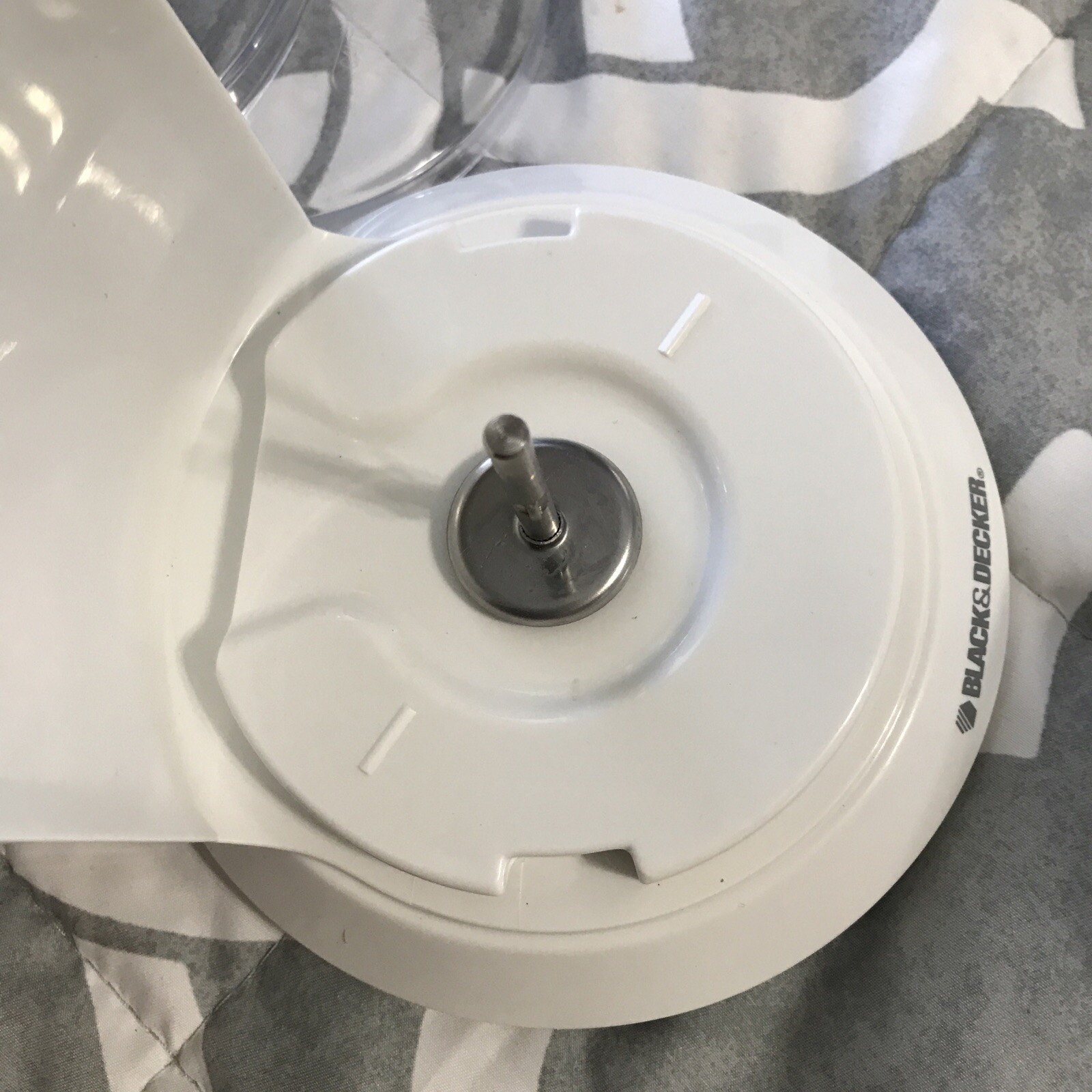 White BLACK+DECKER One-Touch Chopper 1.5 Cup Capacity Food Processor