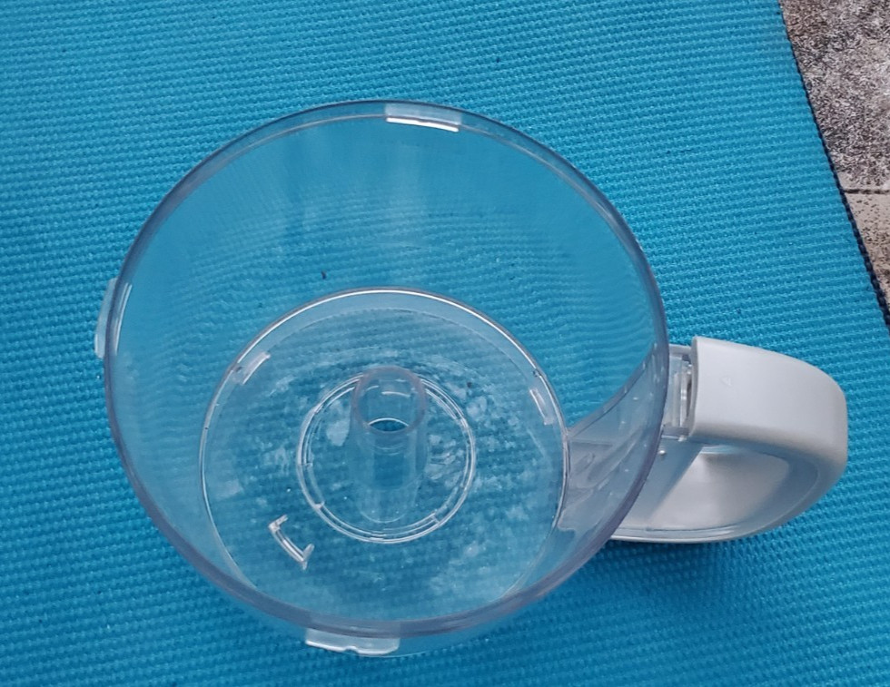 Black & Decker FP2500 Food Processor Work Bowl WHITE/GRAY Handle Replacement